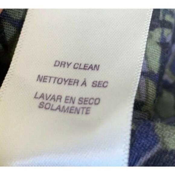 Splendid V-Neck Popover Top S Snakeskin Print Rayon Blouse Long Sleeve Blue Gree - Picture 7 of 8